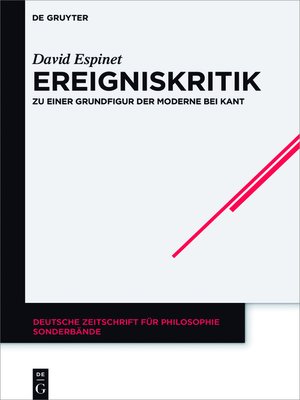 cover image of Ereigniskritik
